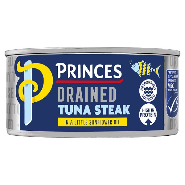 Princes Tuna Steak In Sunflower Oil 110g pack shot