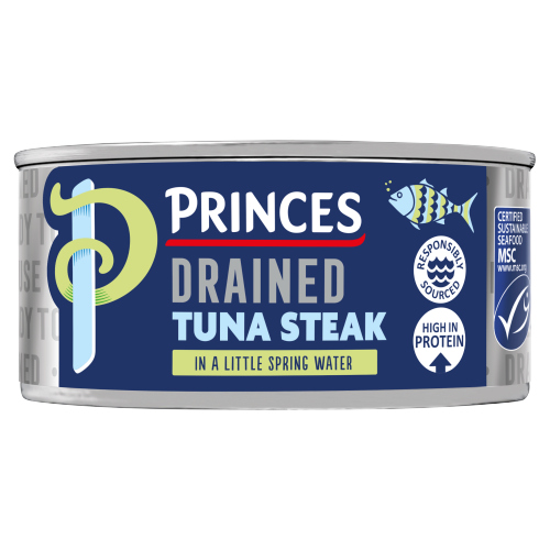 Princes Tuna Steak In Spring Water 110g pack shot