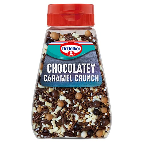 Dr Oetker Chocolatey Caramel Crunch Sprinkles 115g pack shot