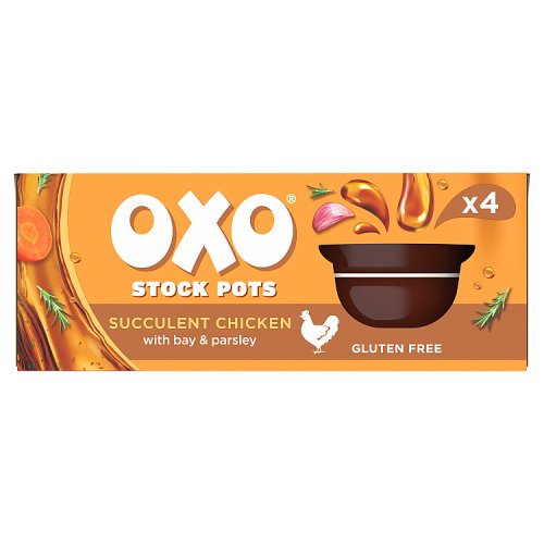 Oxo Stock Pots Succulent Chicken Bay & Parsley 4s 80g pack shot