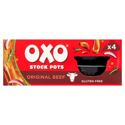 Oxo Stock Pots Original Beef 4s 80g pack shot