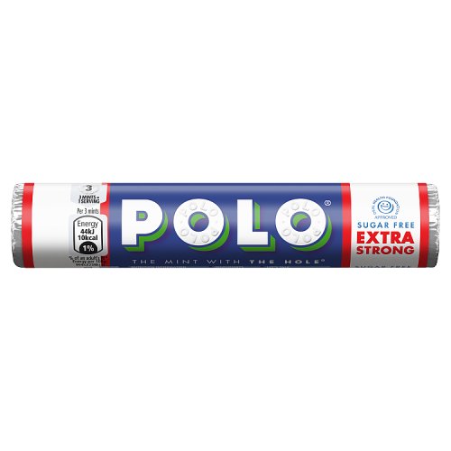 Polo Sugar Free Xtra Strong Tube 33.4g pack shot