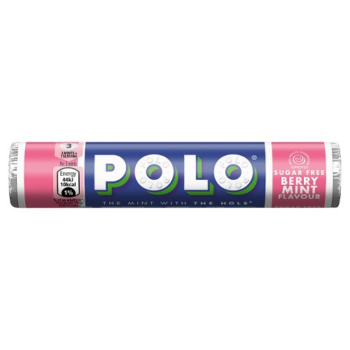Polo Sugar Free Berry Tube 33.4g pack shot