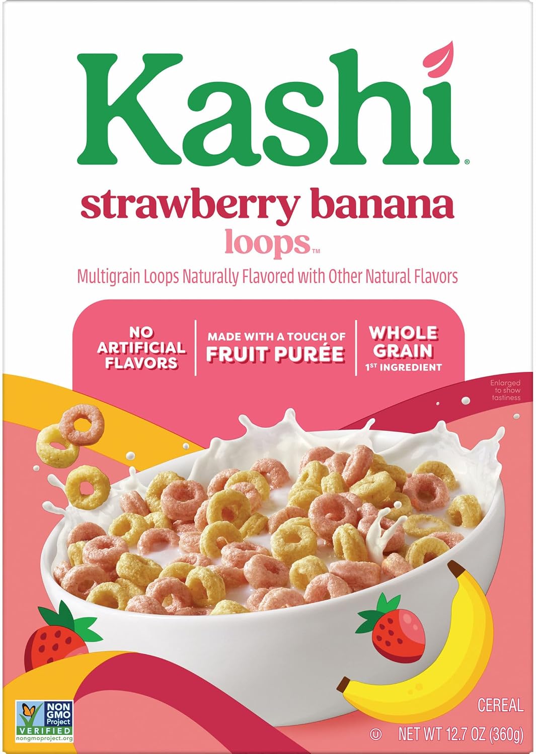 Kashi Strwbrry Bna Crl 360gmx8 360g pack shot