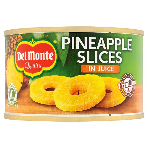 Del Monte Pineapple Slices Juice 220g pack shot