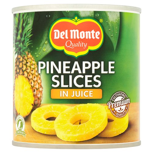 Del Monte Pineapple Slices In Juice 435g pack shot