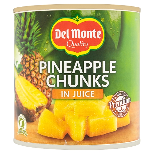 Del Monte Pineapple Chunks in Juice 435g pack shot