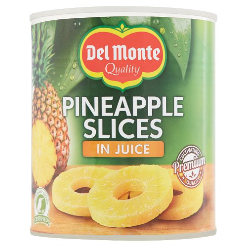 Del Monte Pineapple Slices In Juice 820g pack shot