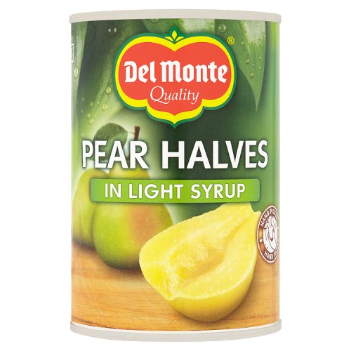 Del Monte Pear Halves in Light Syrup 420g pack shot