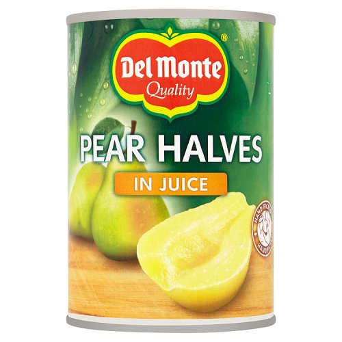 Del Monte Pear Halves in Juice 415g pack shot