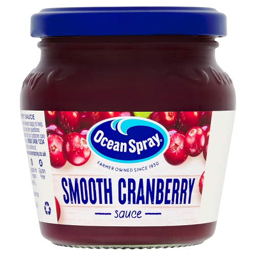 Ocean Spray Smooth Cranberry Sauce 200g pack shot