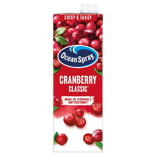 Ocean Spray Cranberry Classic 1Ltr (E) pack shot