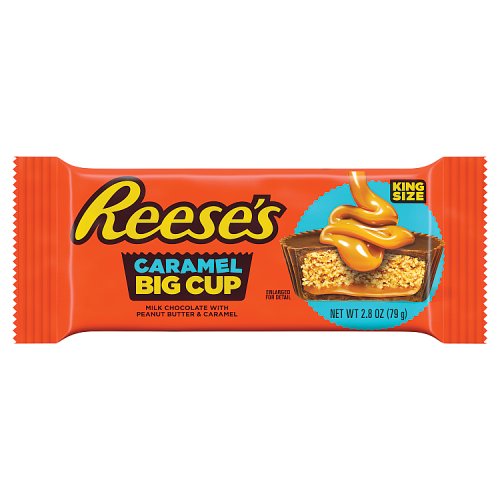 Reeses Big Cup Caramel 79g pack shot