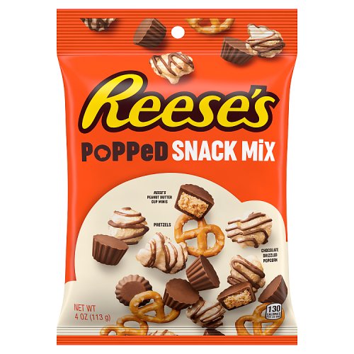 Reeses Popped Snack Mix 113g pack shot