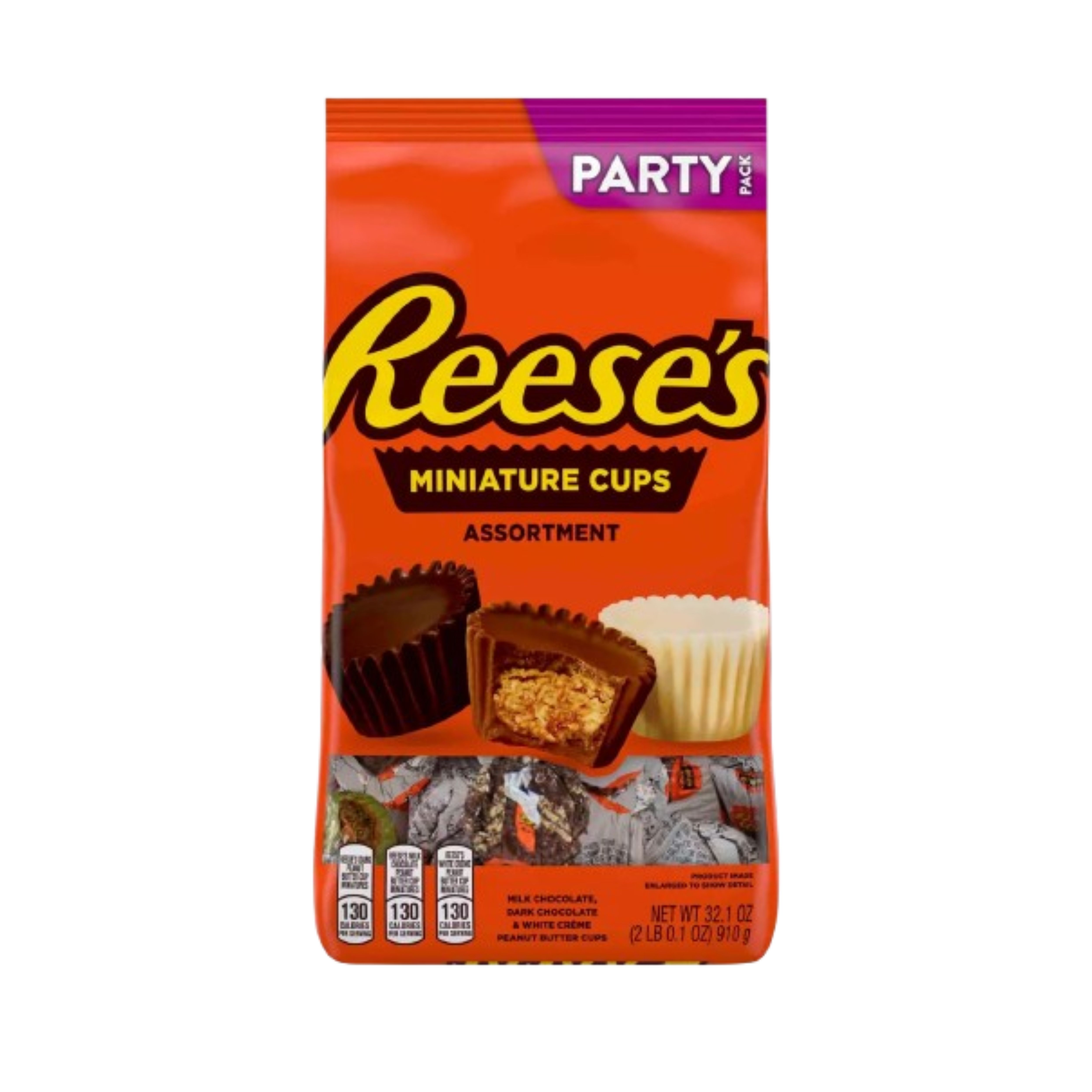 Reeses Miniature Cups Assorted 910g pack shot