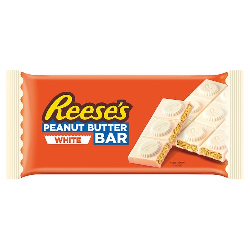 Reeses White Peanut Butter Block 90g pack shot