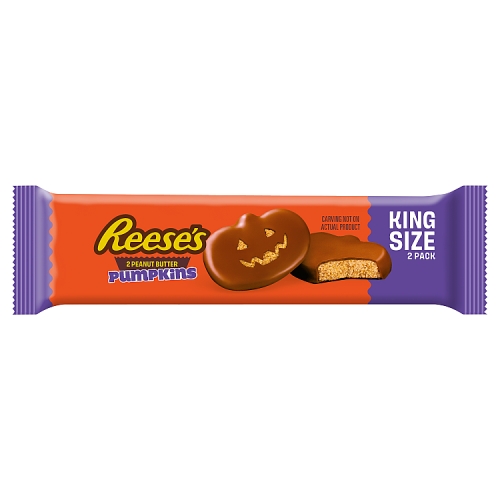 Reeses Peanut Butter Pumpkin Kingsize 68g pack shot