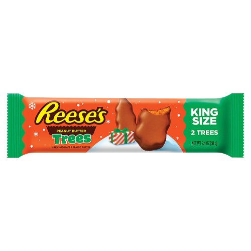 Reeses Peanut Butter Trees King Size 68g pack shot