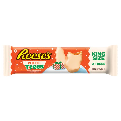 Reeses Peanut Butter White King Size Trees 68g pack shot