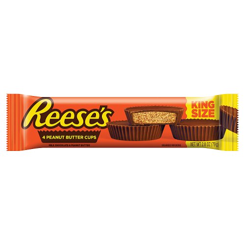 Reeses Peanut Butter 4 Cups King Size 79g pack shot
