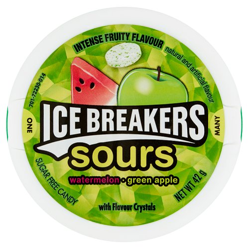 Hersheys Ice Breakers Fruit Sours 42g pack shot