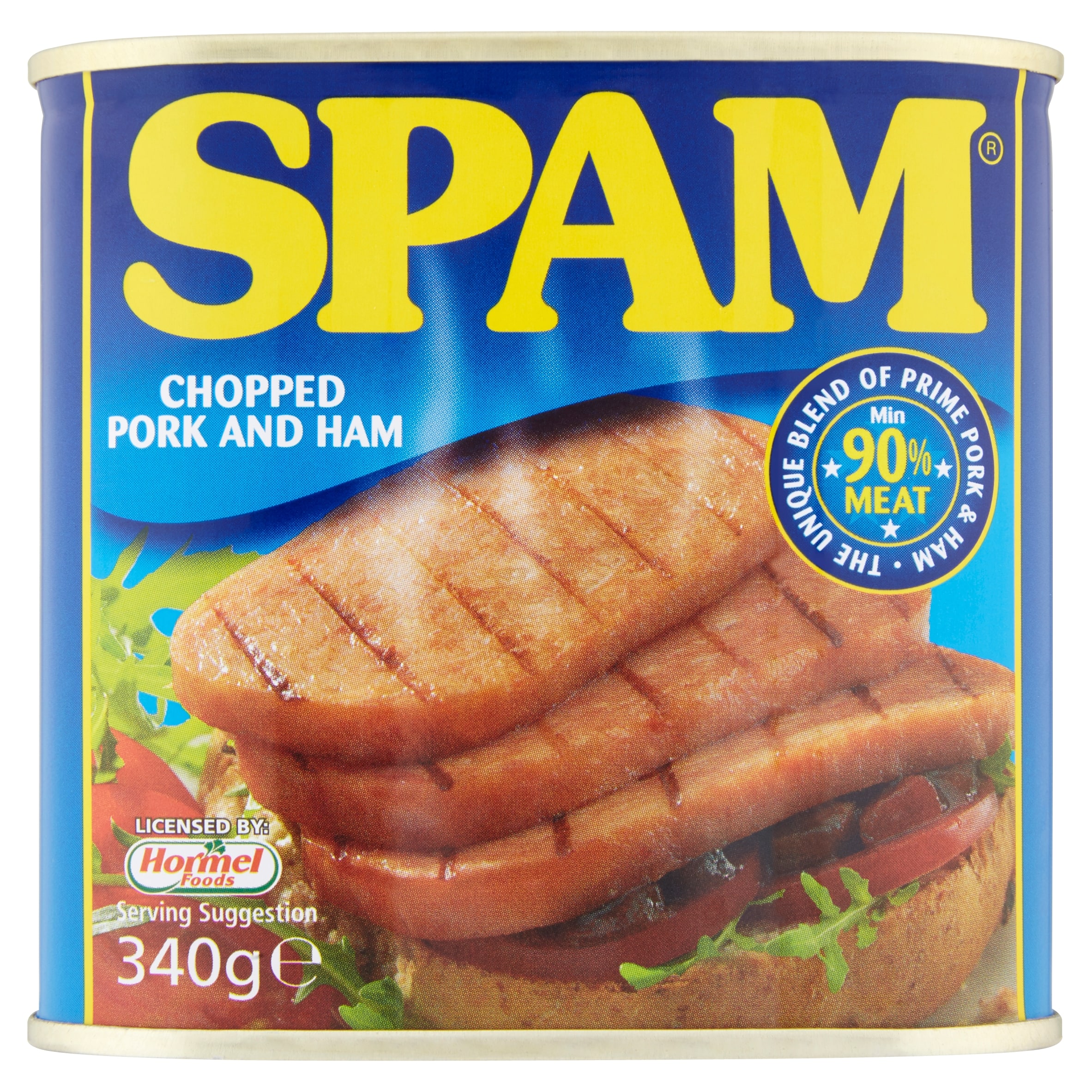 Spam Chopped Pork & Ham 340g pack shot