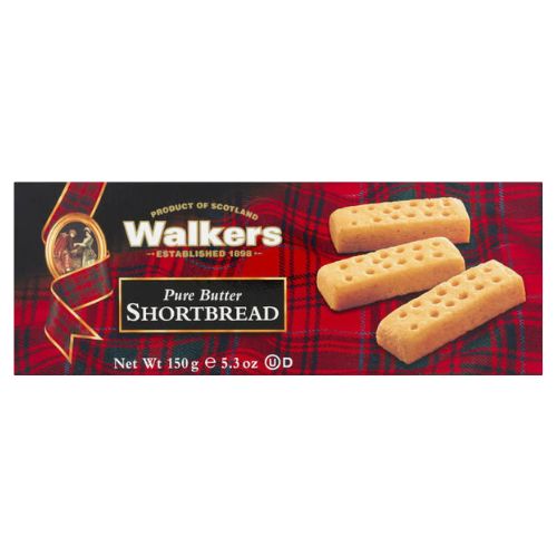 Walkers Shortbread Fingers 150g pack shot