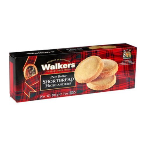 Walkers Highlander Shortbread 200g pack shot
