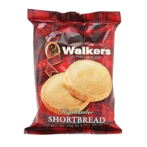 Walkers Highlander Shortbread 2s 40g pack shot