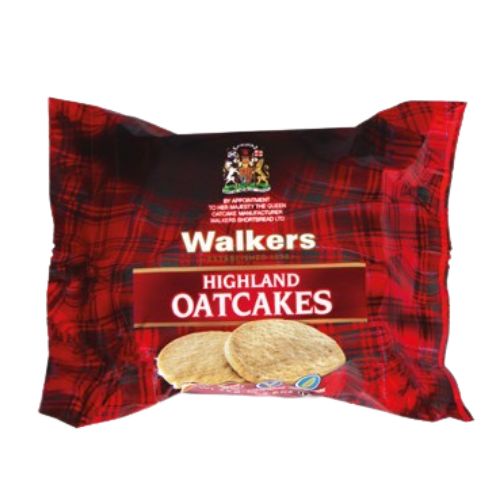 Walkers Highland Oatcakes 75g pack shot