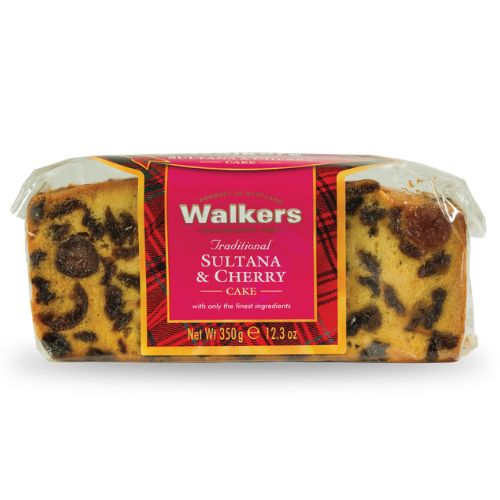 Walkers Sultana & Cherry Cake 350g pack shot