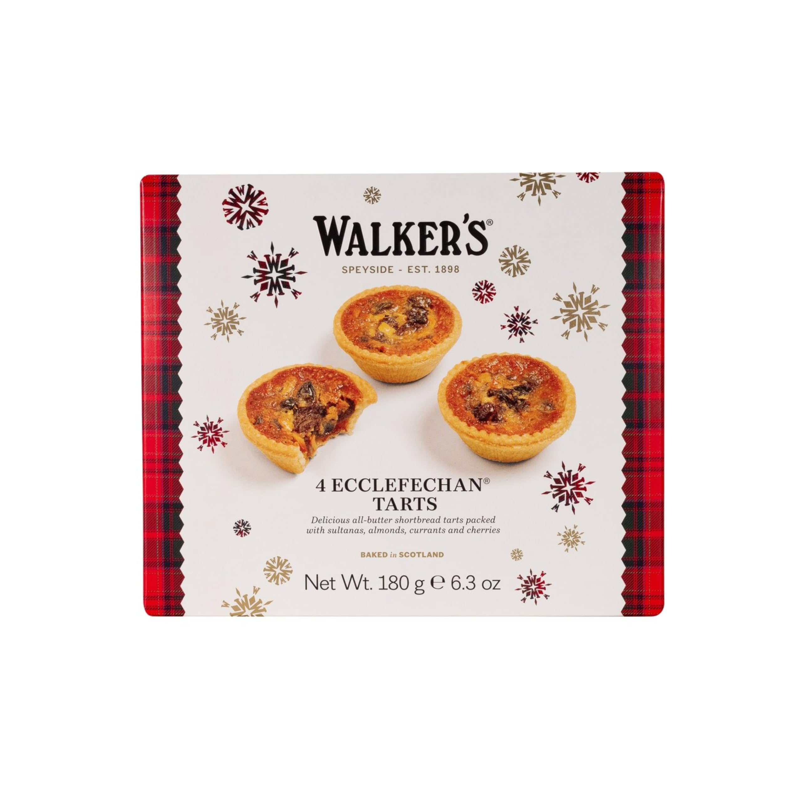 Walkers Ecclefechan Tarts 180g pack shot