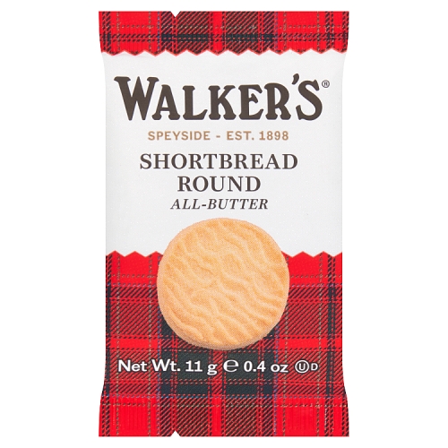 Walkers Mini Single Shortbread Round 11g pack shot