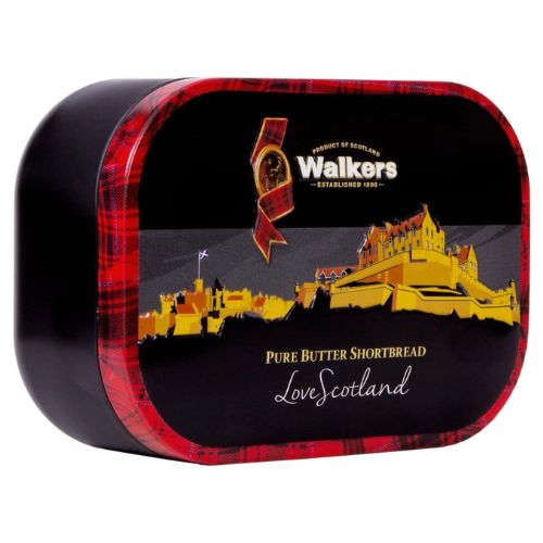 Walkers Edinburgh Castle Keepsake Tin 130g pack shot