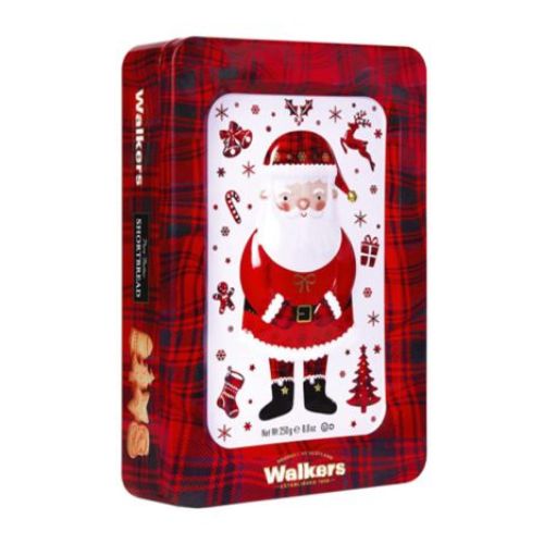Walkers Santa Tin 250g pack shot