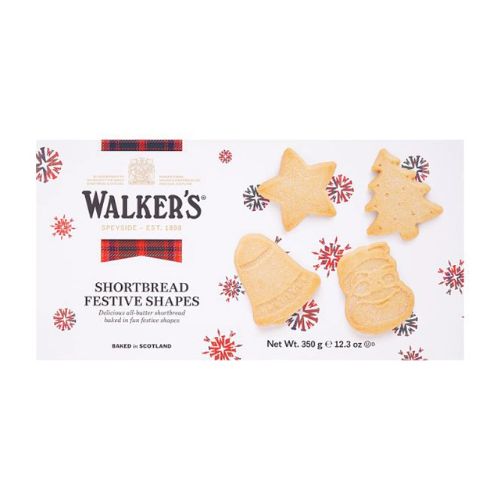 Walkers Festive Shapes Carton 350g pack shot