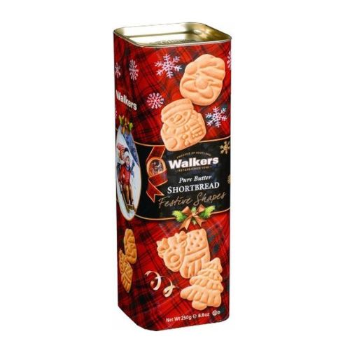 Walkers Festive Shapes Carton 260g pack shot