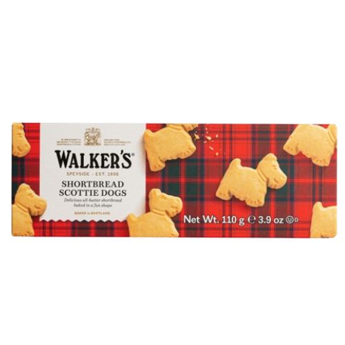 Walkers Mini Scottie Dogs Shortbread Bag 125g pack shot