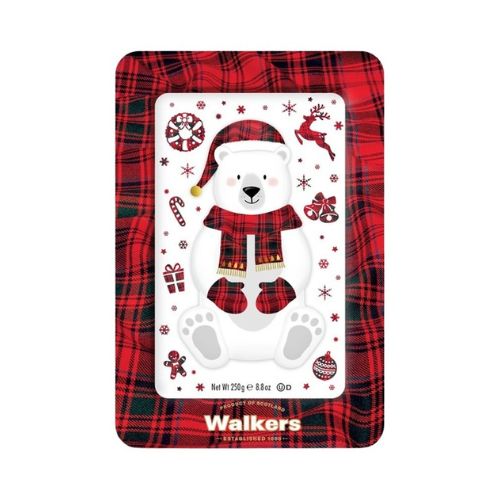 Walkers Polar Bear Tin 250g pack shot