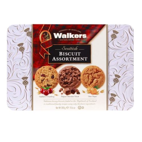 Walkers Scottish Biscuit Selection 300g pack shot