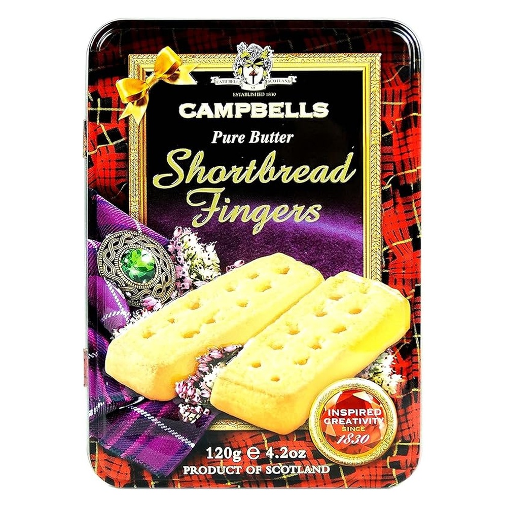 Walkers Shortbread Fingers Tin 250g pack shot