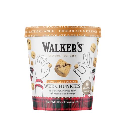 Walkers Chocolate & Orange Wee Chunkies 125g pack shot