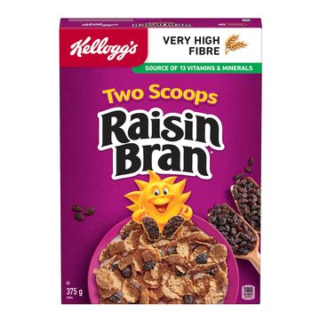 Raisin Bran 375g pack shot