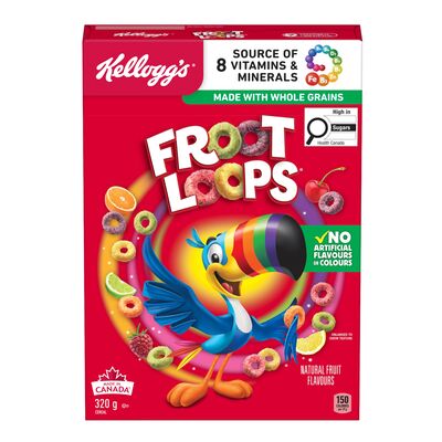 Froot Loops 320g pack shot