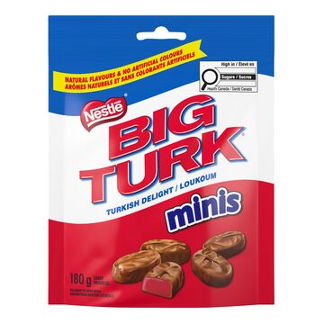 Big Turk Bites Minis 180g pack shot