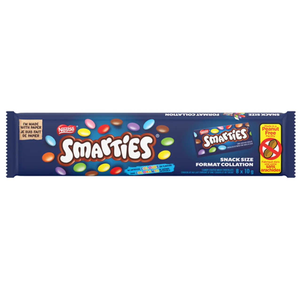 Smarties 8ct Juniors 22 8pk (8 x 10g) pack shot