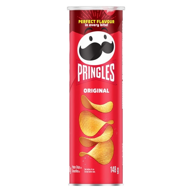 Pringles Original 148g pack shot