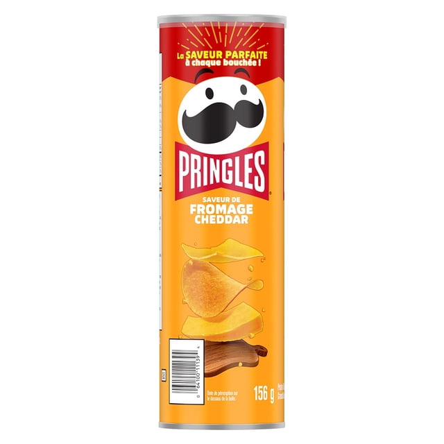 Pringles Cheddar Cheese 156g pack shot