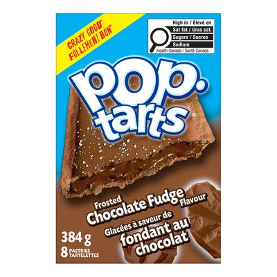 Kelloggs Pop Tarts Frosted Chocolate Fudge 384g pack shot