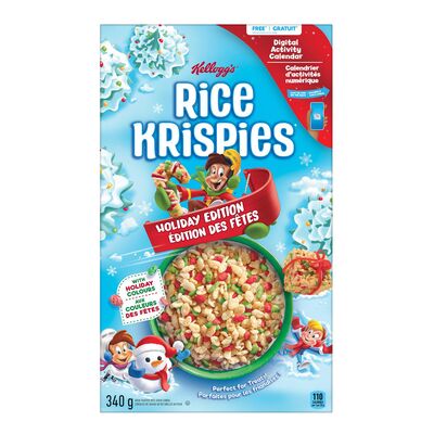 Kelloggs Rice Krispies Holiday 340g pack shot